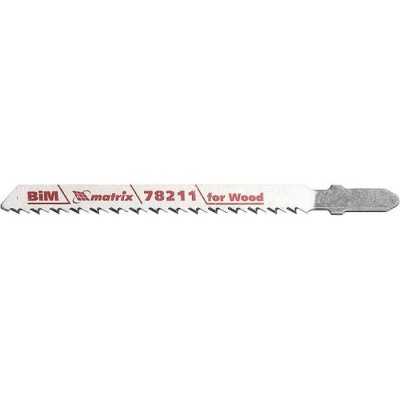Полотна для электролобзика по дереву, 3 шт, T101BF, 75 x 2.5 мм, Bimetal Matrix Professional Полотна для Электролобзиков (пилки) фото, изображение